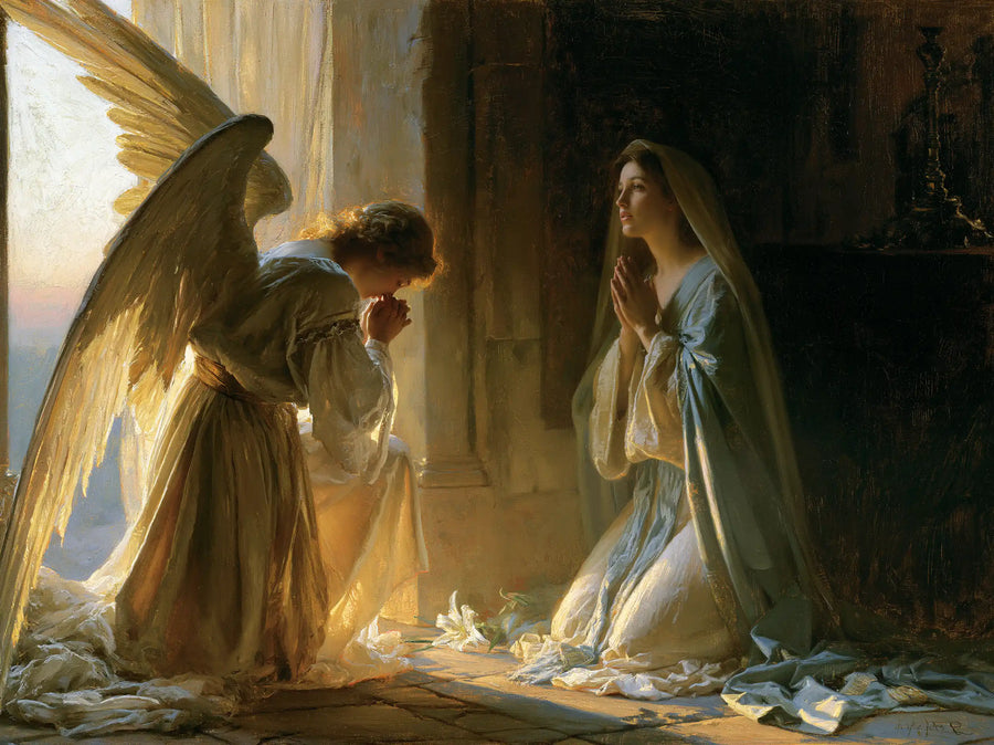 The Annunciation - The Annunciation at Dawn · Landscape n° 1