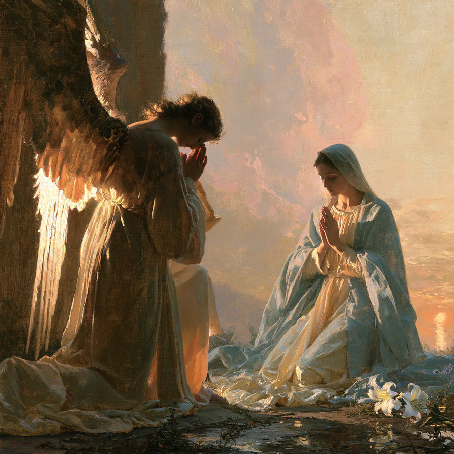 The Annunciation - The Annunciation at Dawn · Square n° 9