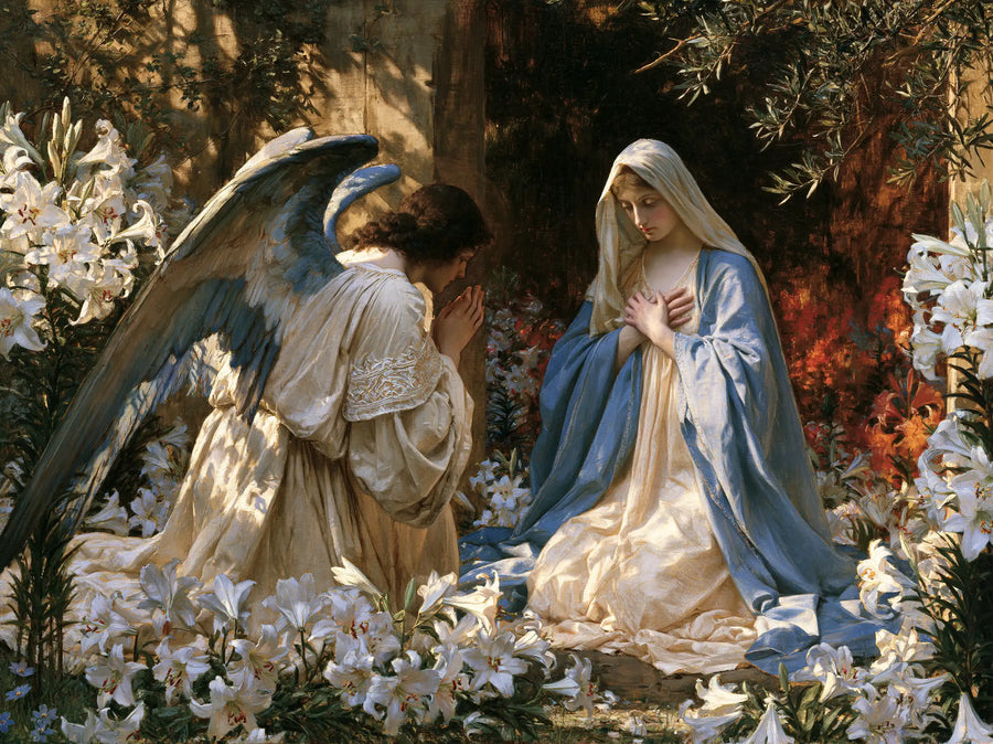 The Annunciation - The Annunciation in the Garden · Landscape n° 11