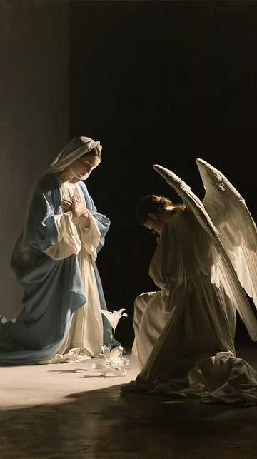 The Annunciation - Contemporary Minimalism · Portrait n° 11