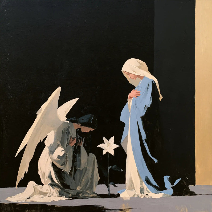 The Annunciation - Contemporary Minimalism · Square n° 1