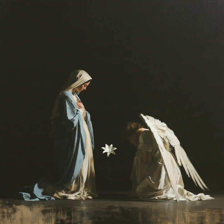 The Annunciation - Contemporary Minimalism · Square n° 6