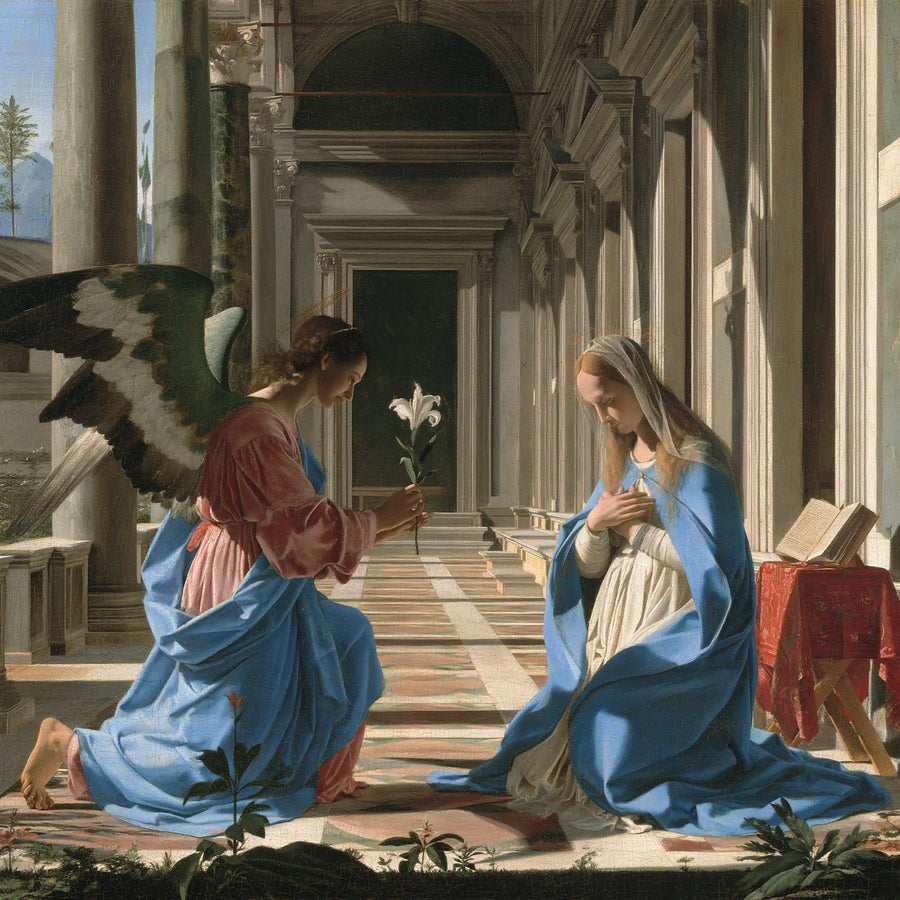 The Annunciation - Florentine Renaissance · Square n° 9
