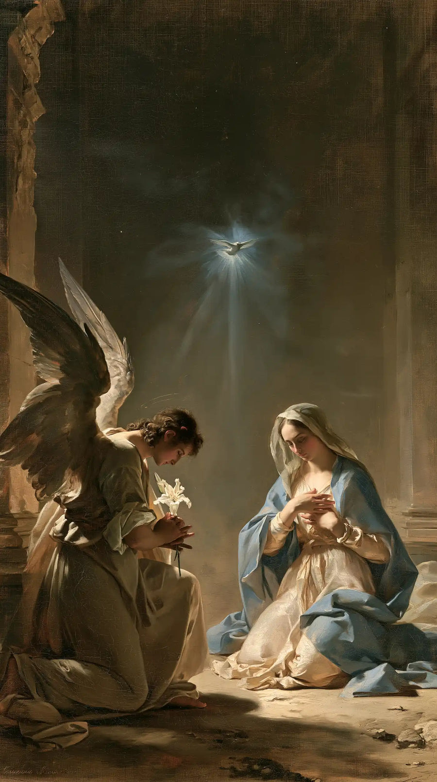 The Annunciation - The Holy Spirit · Portrait n° 1