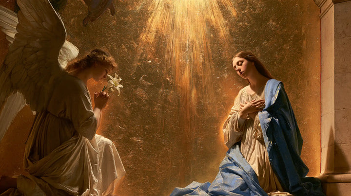 The Annunciation - Sacred Gold · Landscape n° 13