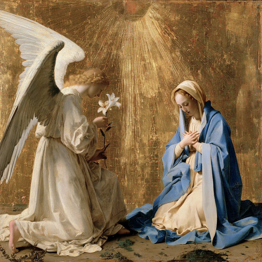 The Annunciation - Sacred Gold · Square n° 8