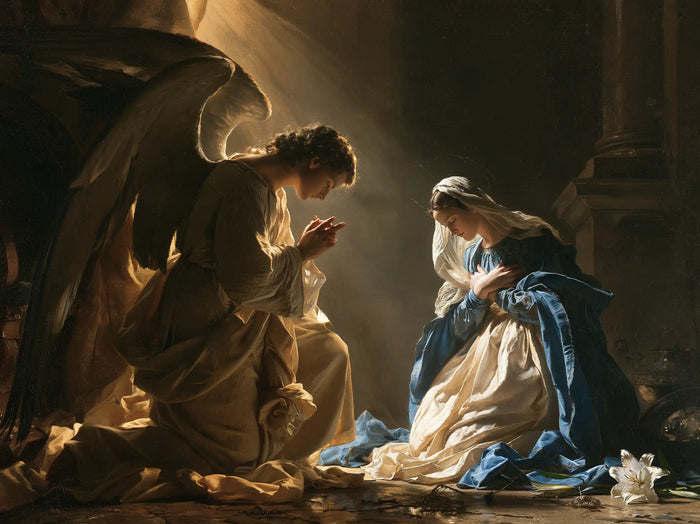 The Annunciation — The Bow beside the Resting Flower
