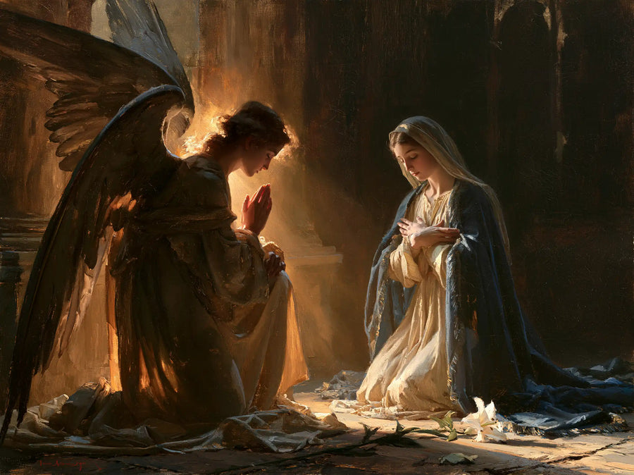The Annunciation - The Silence of Mary · Landscape n° 4