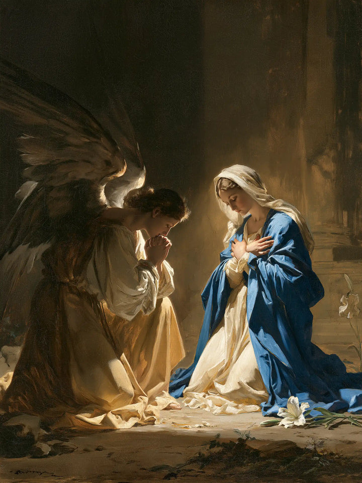 The Annunciation - The Silence of Mary · Portrait n° 17