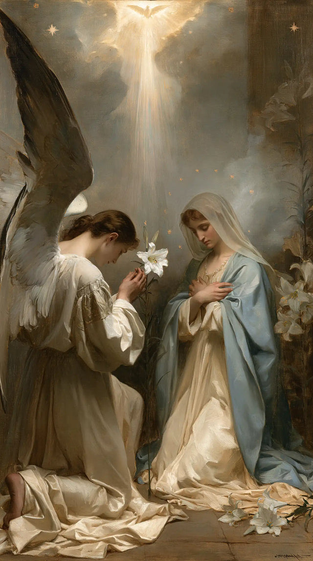 The Annunciation - Symbolist · Portrait n° 4