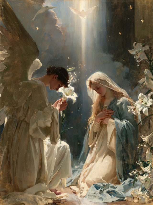 The Annunciation - Symbolist · Portrait n° 12