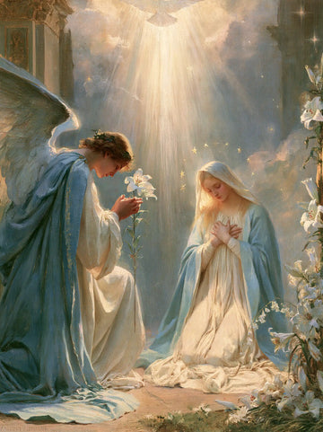 The Annunciation - Symbolist · Portrait n° 13