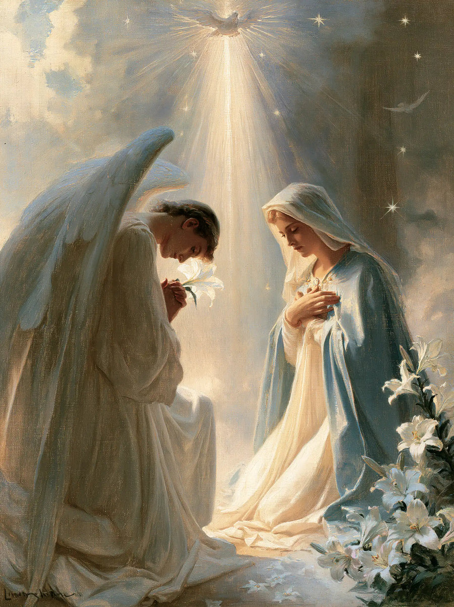 The Annunciation - Symbolist · Portrait n° 22