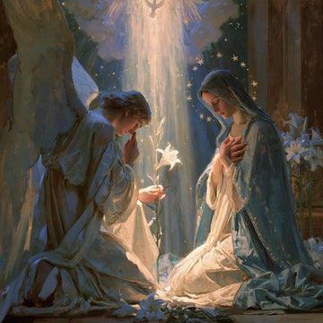 The Annunciation - Symbolist · Square n° 3