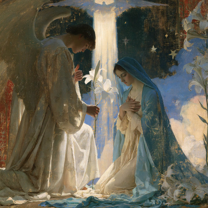 The Annunciation - Symbolist · Square n° 5