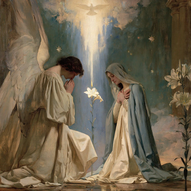 The Annunciation - Symbolist · Square n° 7