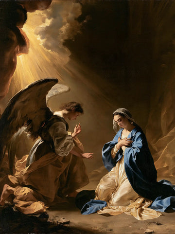 The Annunciation - Theatrical Baroque · Portrait n° 14