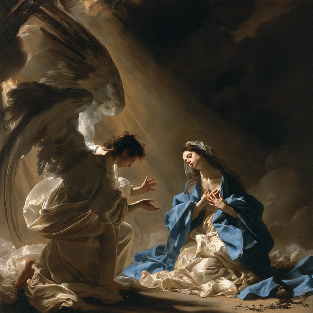 The Annunciation - Theatrical Baroque · Square n° 3
