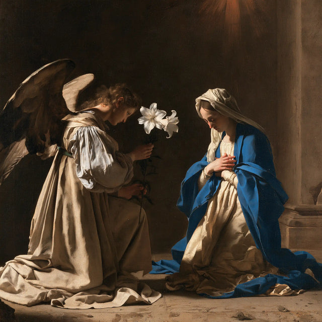 The Annunciation - The White Lily as Symbol · Square n° 10