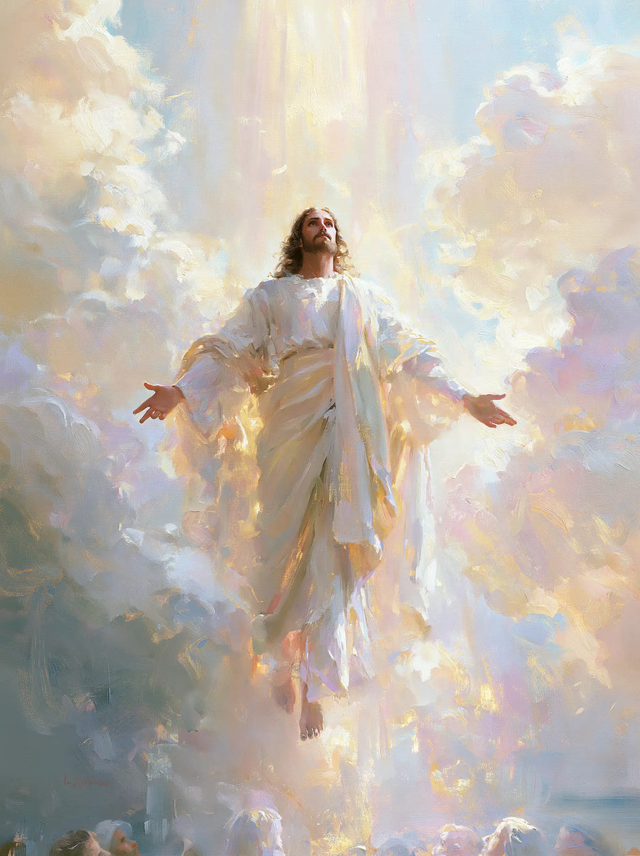 The Ascension of Jesus Christ - Impressionist · Portrait n° 12