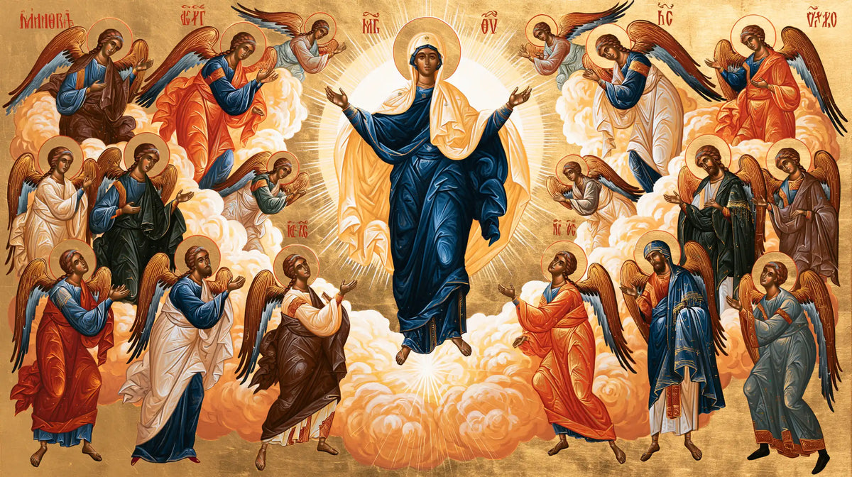 The Assumption of Mary — The Choirs Around the Mandorla
