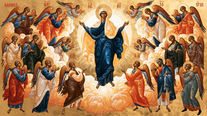The Assumption of Mary — The Choirs Around the Mandorla