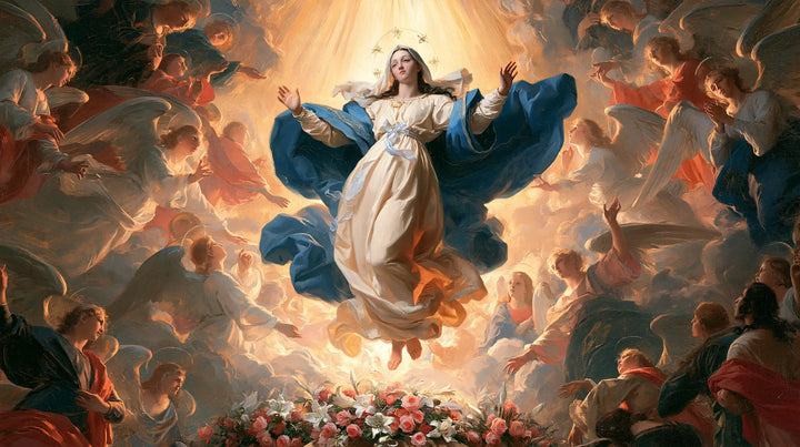The Assumption of Mary - Assumption with a Flower-Filled Tomb · Landscape n° 12