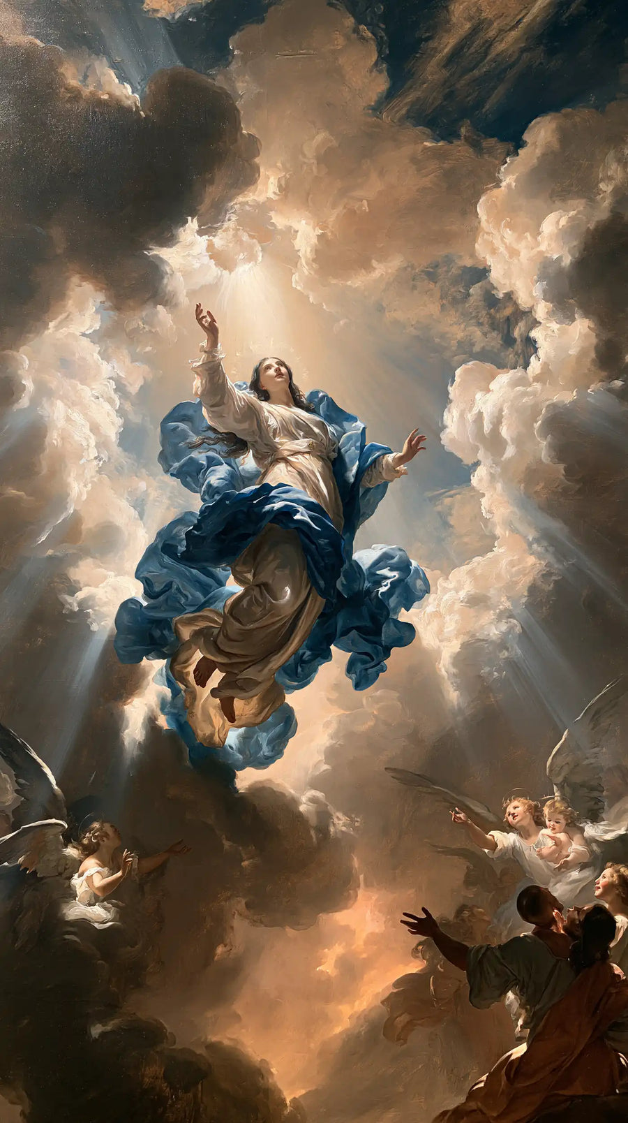 The Assumption of Mary - Heavenly Glory · Portrait n° 2