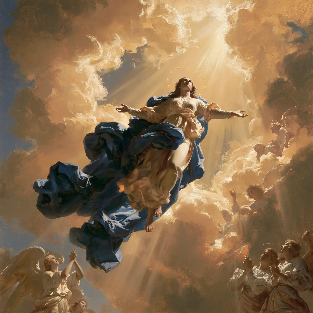 The Assumption of Mary - Heavenly Glory · Square n° 4