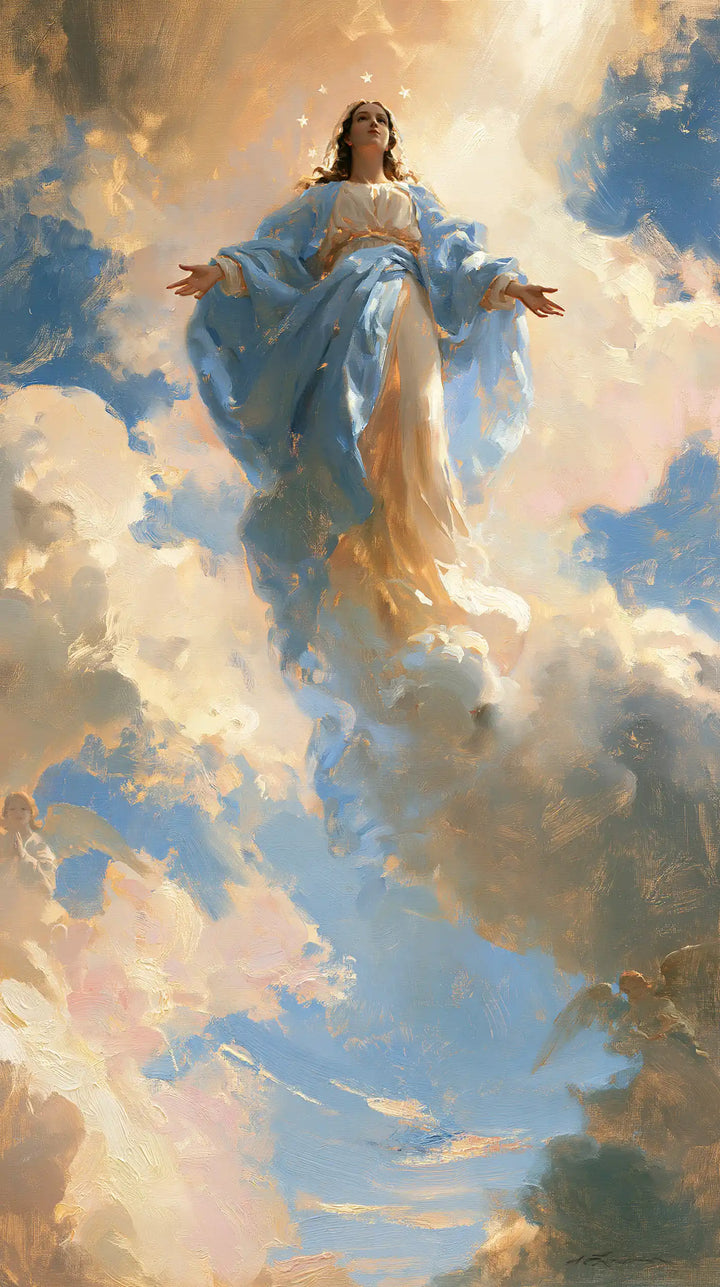 The Assumption of Mary - Impressionist · Portrait n° 1