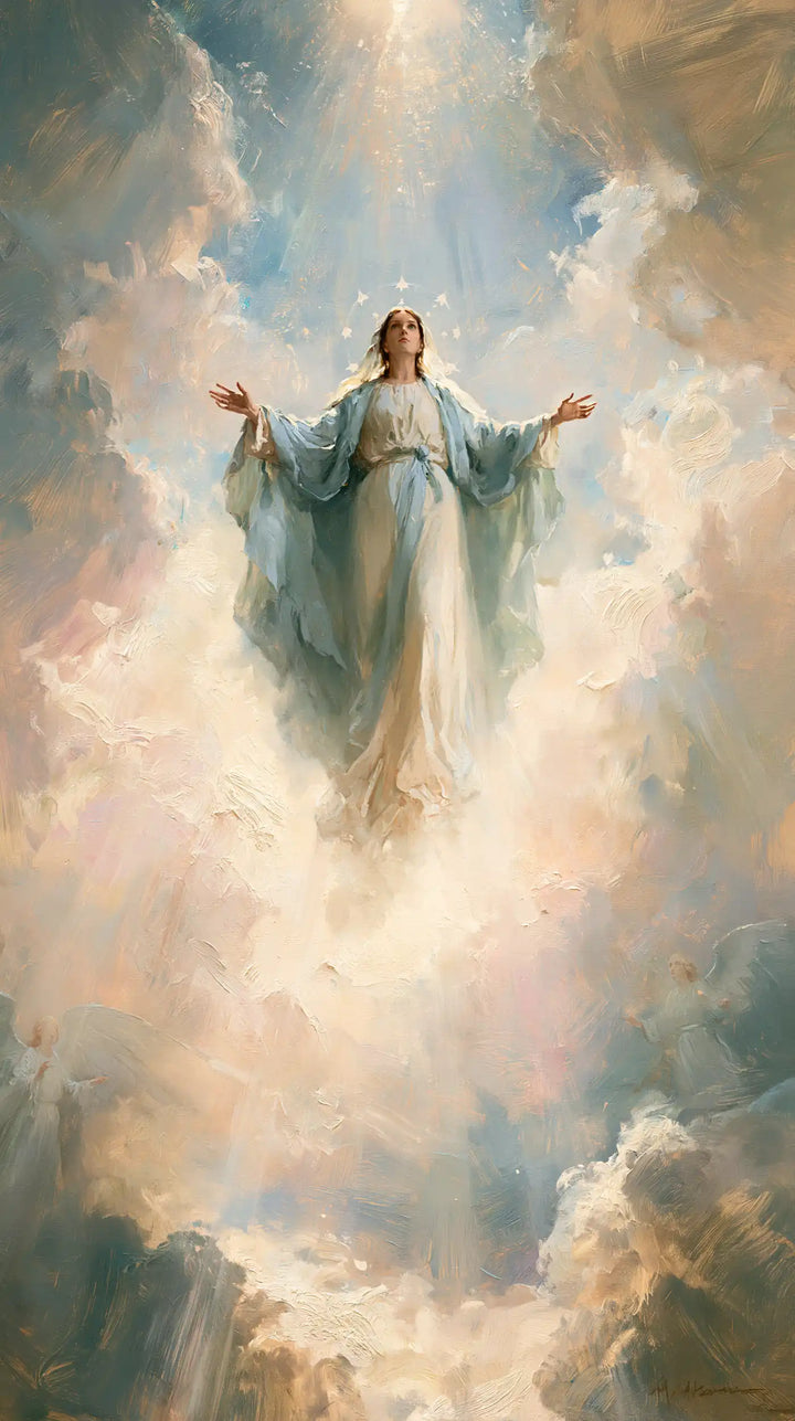 The Assumption of Mary - Impressionist · Portrait n° 2