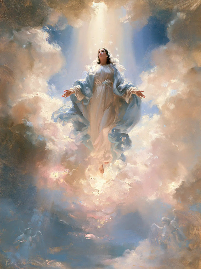 The Assumption of Mary - Impressionist · Portrait n° 9
