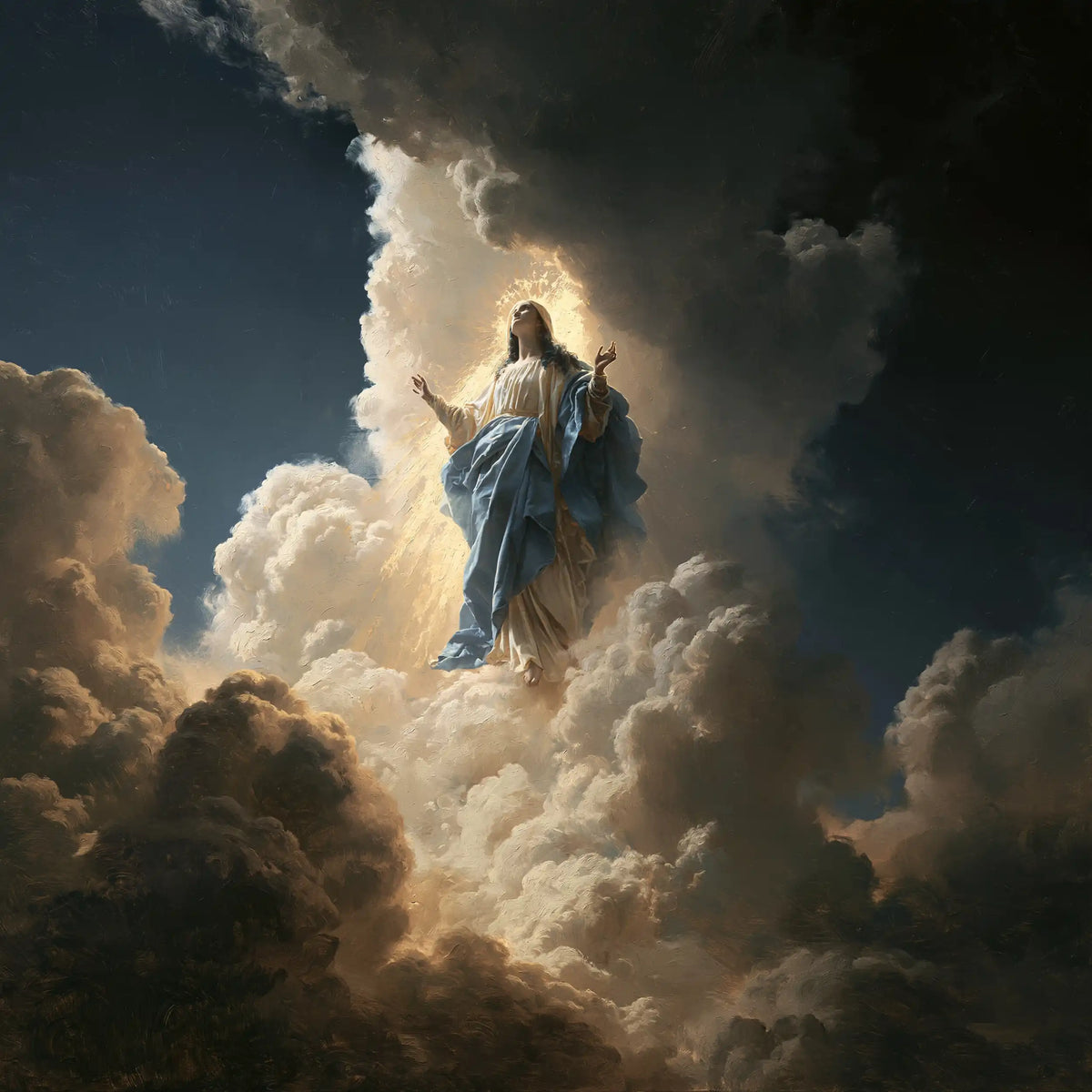 The Assumption of Mary — The Presence Beside the Clouds