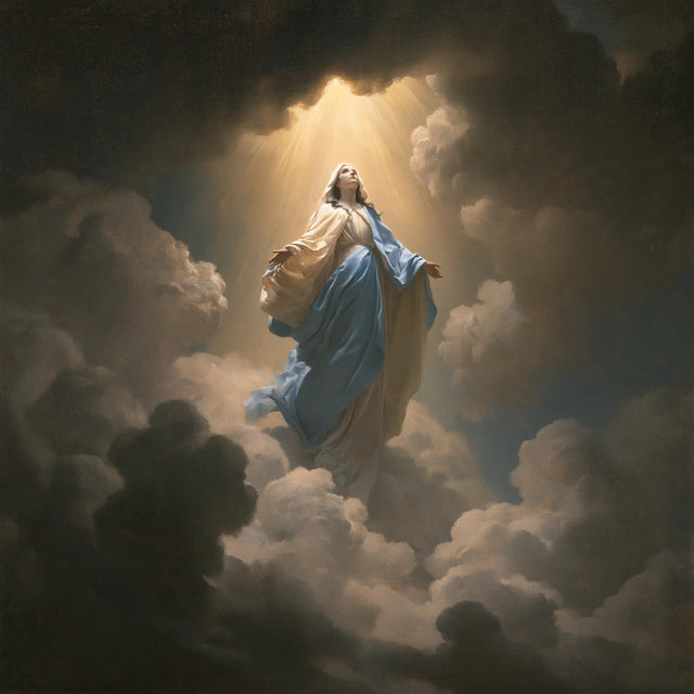 The Assumption of Mary — Gentleness Beneath the Evening Opening