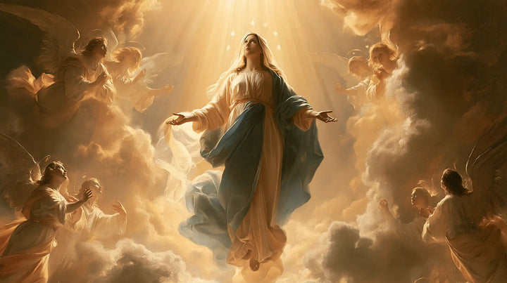 The Assumption of Mary - Mary Welcomed into Heaven · Landscape n° 7