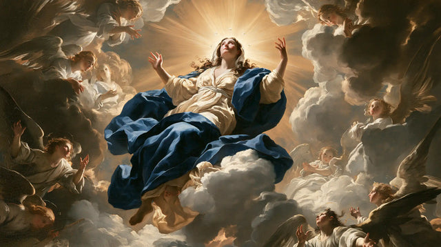 The Assumption of Mary — The Ascent on the Cloud Cushion