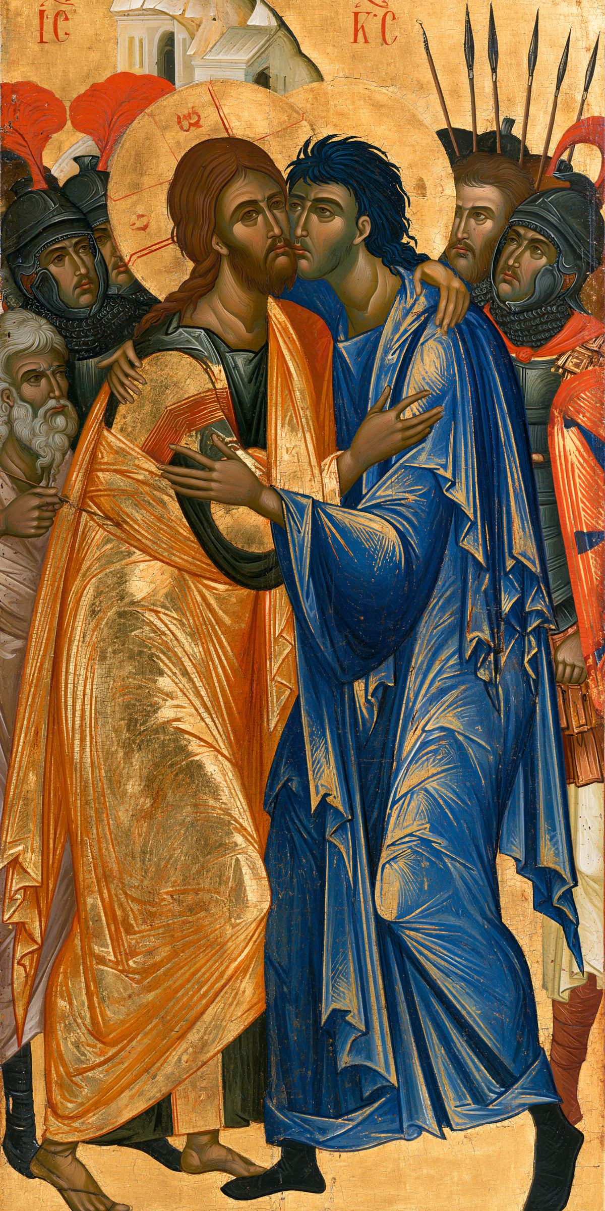 The Betrayal of Judas - Contemporary Byzantine · Portrait n° 3
