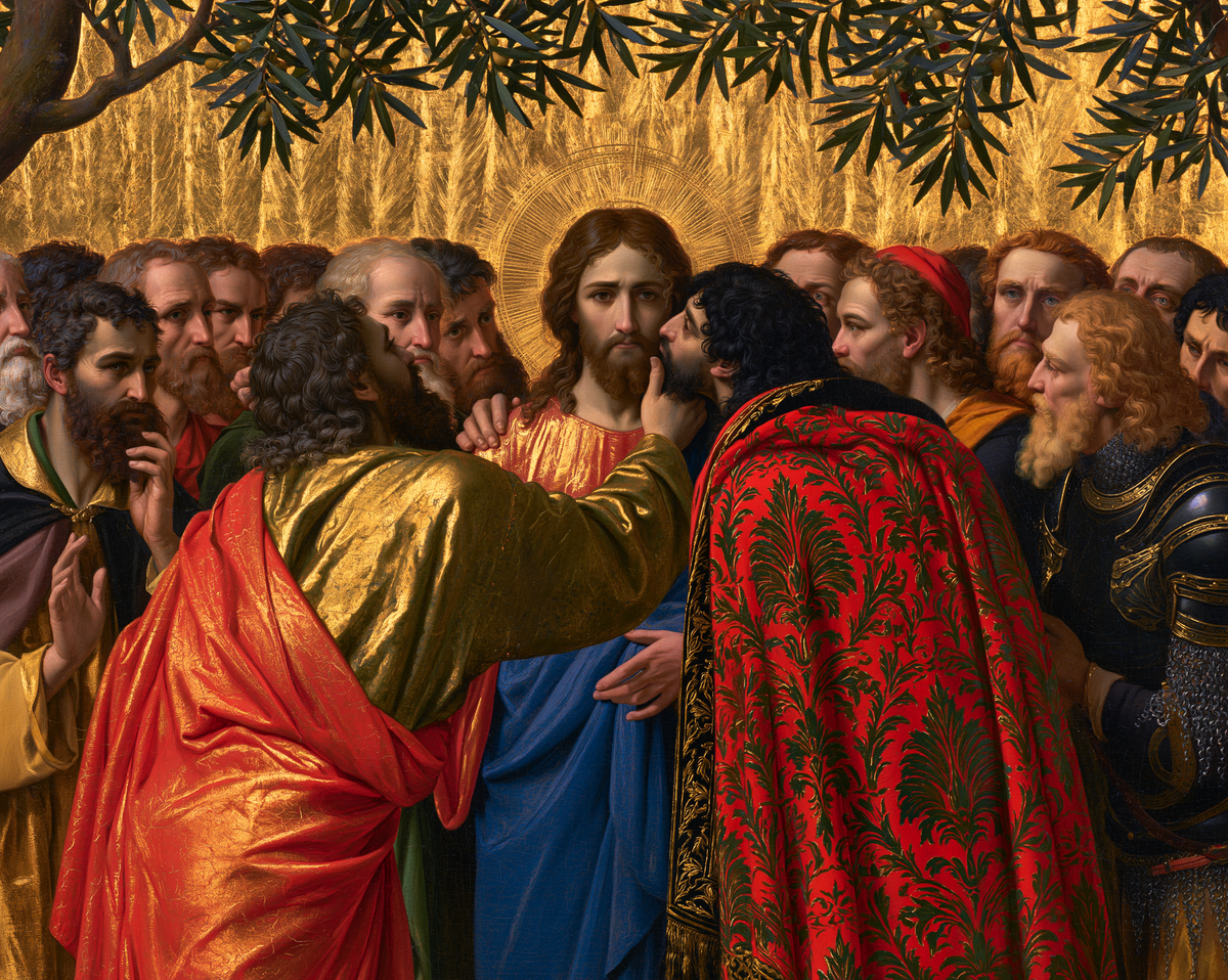 The Betrayal of Judas - Sacred Golden · Landscape n° 3 — aperçu de la finition sélectionnée