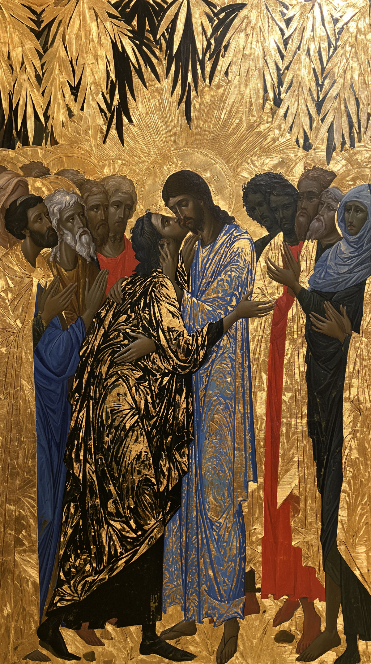 The Betrayal of Judas - Sacred Golden · Portrait n° 1 — aperçu de la finition sélectionnée