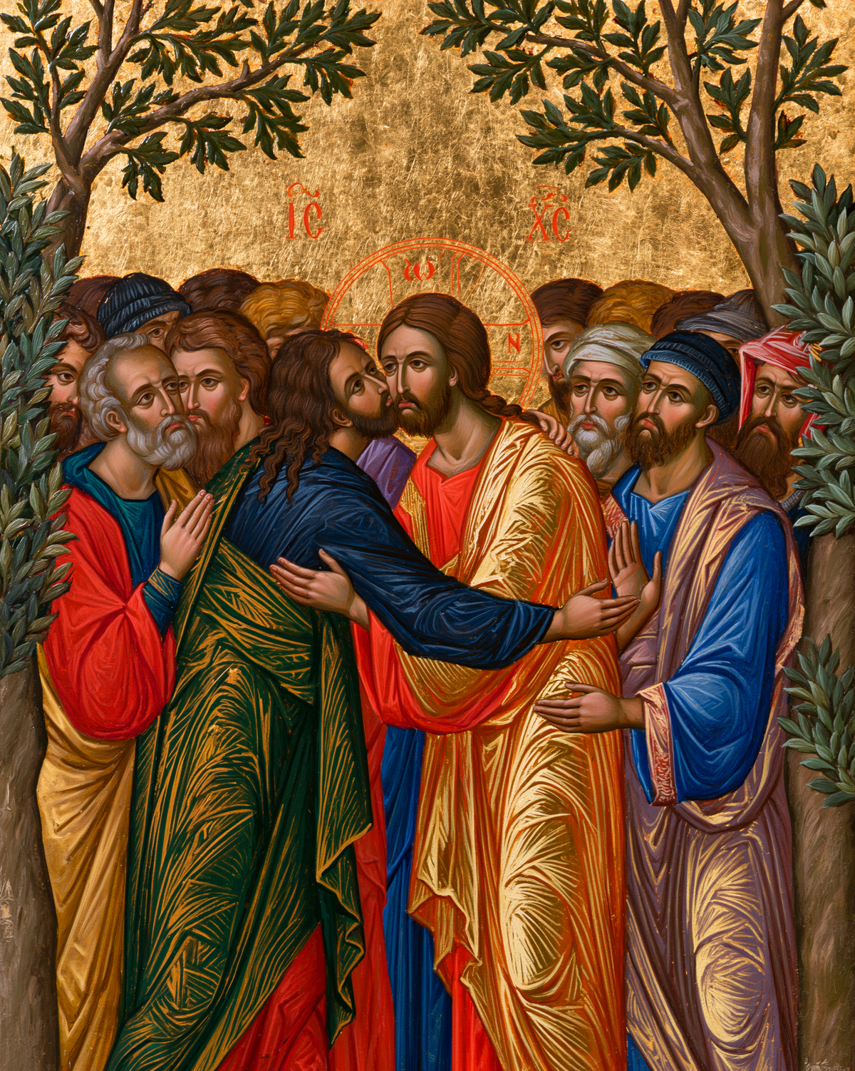 The Betrayal of Judas - Sacred Golden · Portrait n° 3 — aperçu de la finition sélectionnée