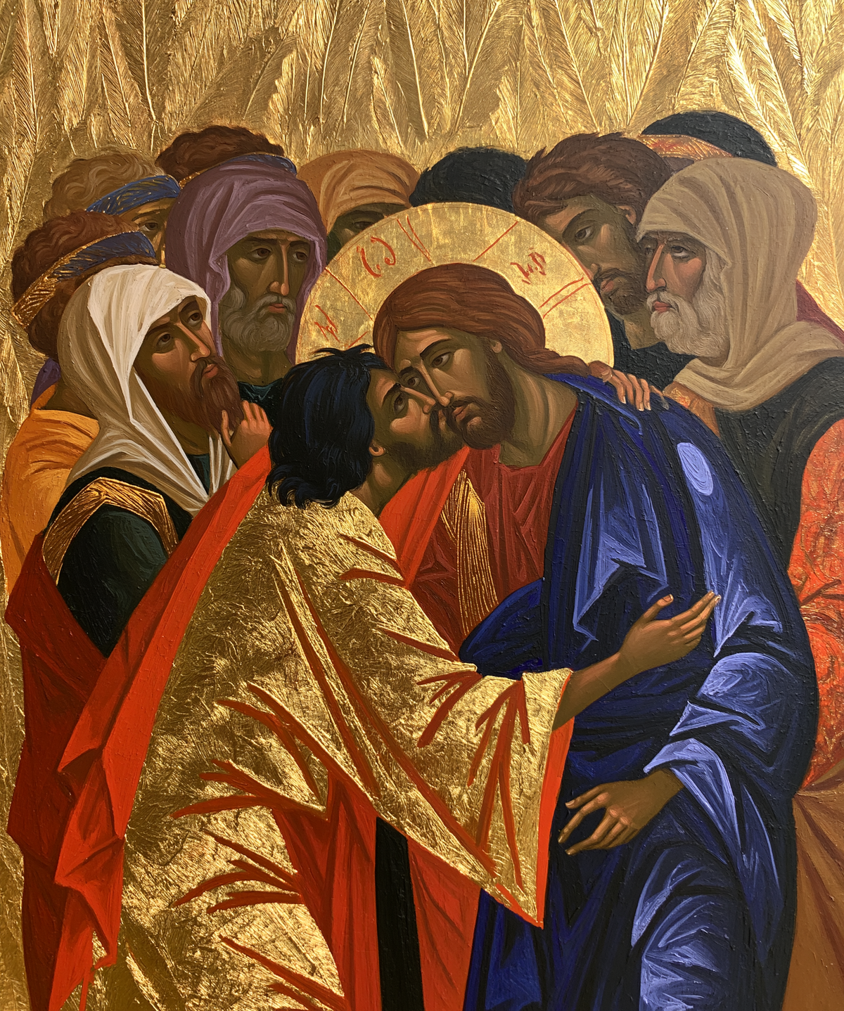 The Betrayal of Judas - Sacred Golden · Portrait n° 4 — aperçu de la finition sélectionnée