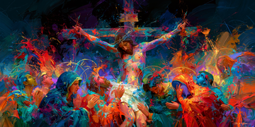 The Crucifixion - Expressionist · Landscape n° 26