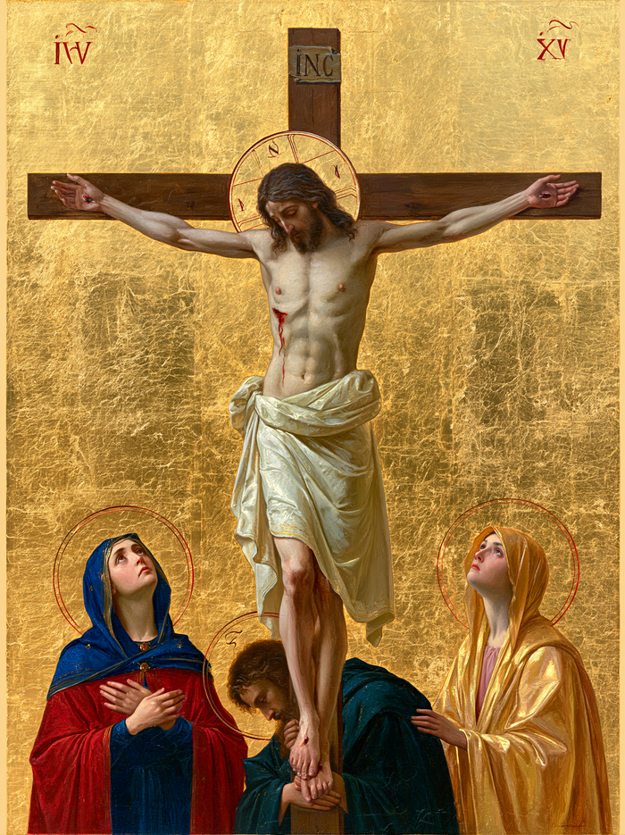 The Crucifixion - Sacred Gold · Portrait n° 11