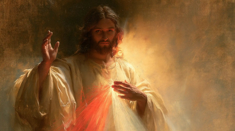 Divine Mercy Jesus - Compassion and Mercy · Landscape n° 11