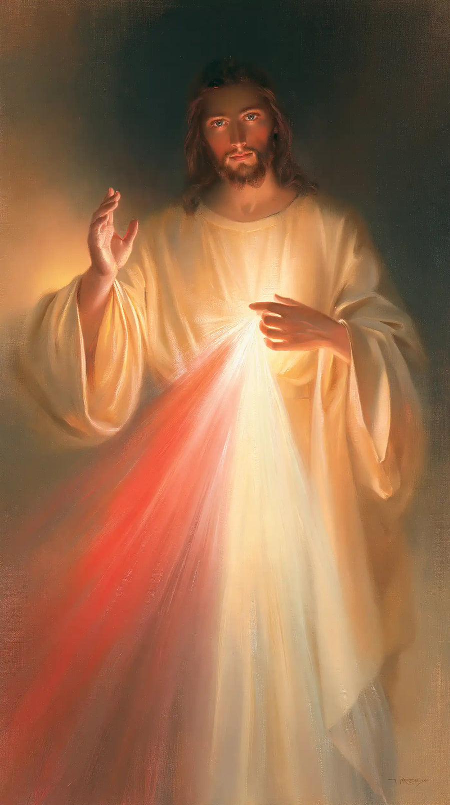 Divine Mercy Jesus - Compassion and Mercy · Portrait n° 6