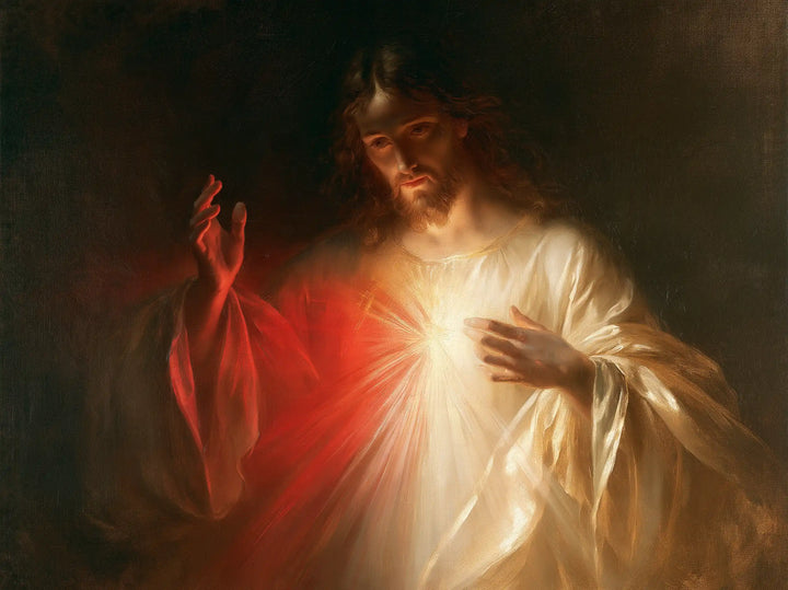 Divine Mercy Jesus - Jesus as Divine Light · Landscape n° 1