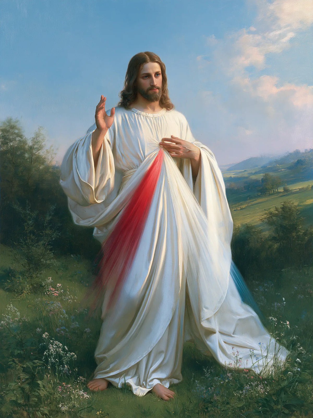Divine Mercy Jesus – The Tall Meadow