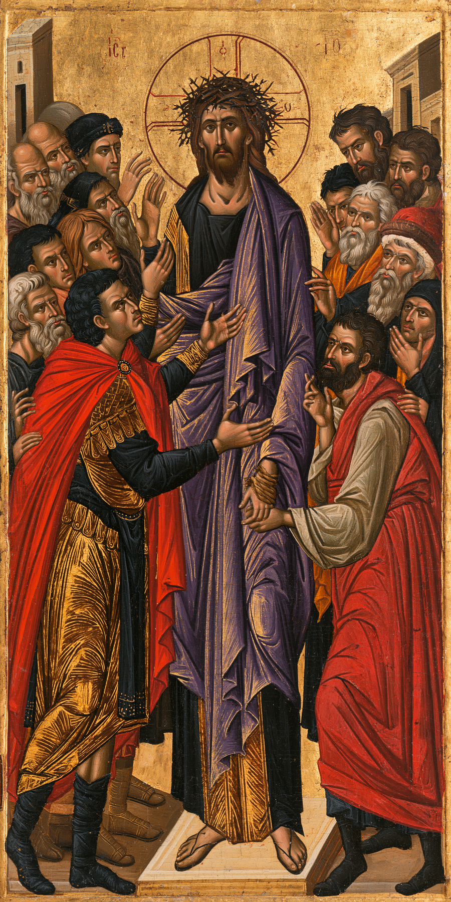 Ecce Homo - Contemporary Byzantine · Portrait n° 21