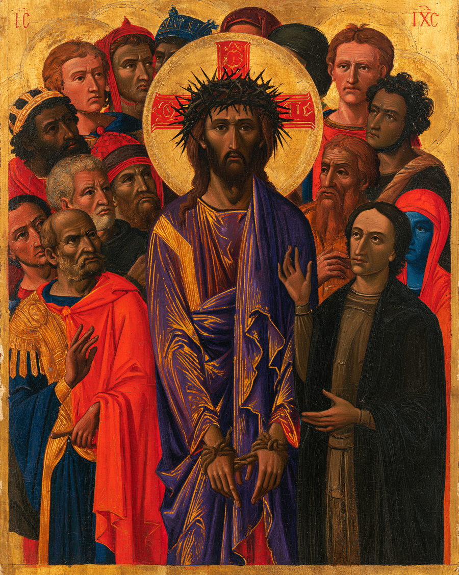 Ecce Homo - Contemporary Byzantine · Portrait n° 34