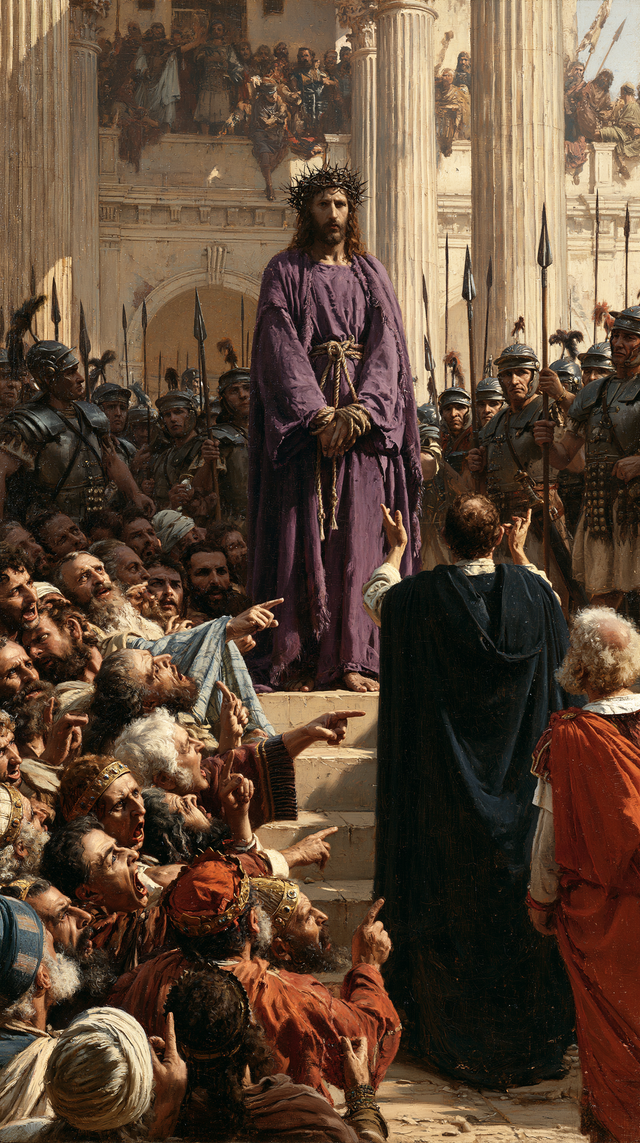 Ecce Homo — The Presence Beneath the Palace Balconies